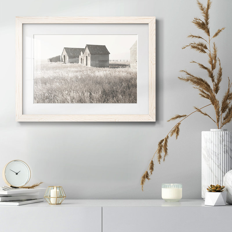 Neutre grange, impression sur papier, Blanc, H 14 po x l 20 po x P 1,5 po