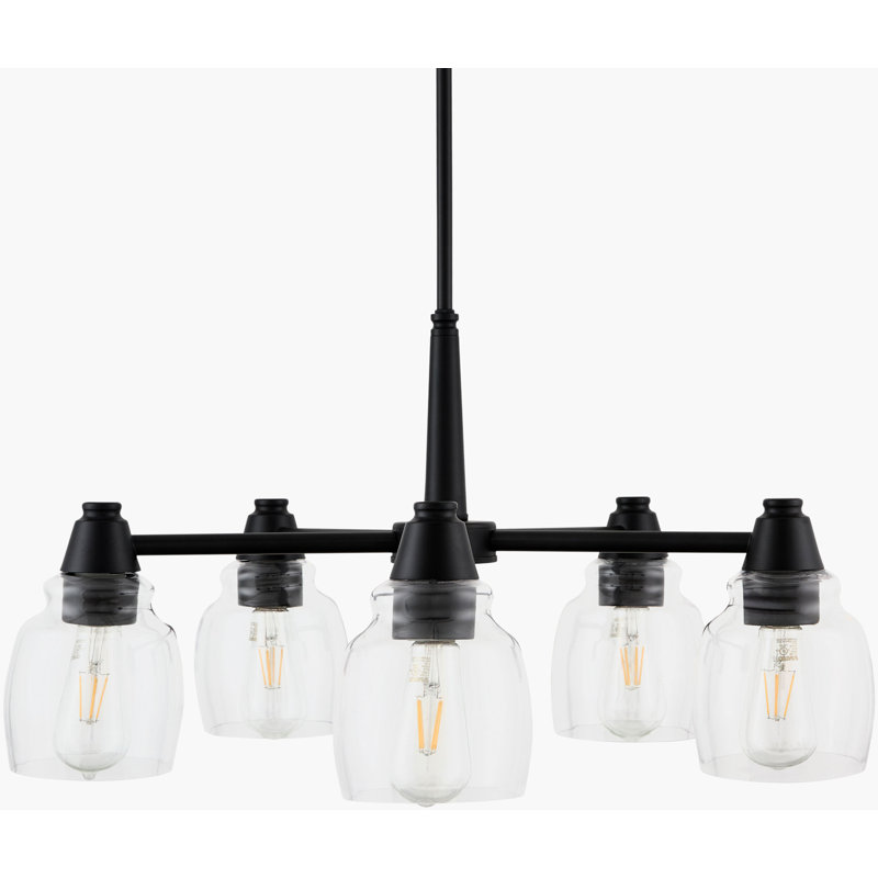 Lustre Lexanie, Noir mat