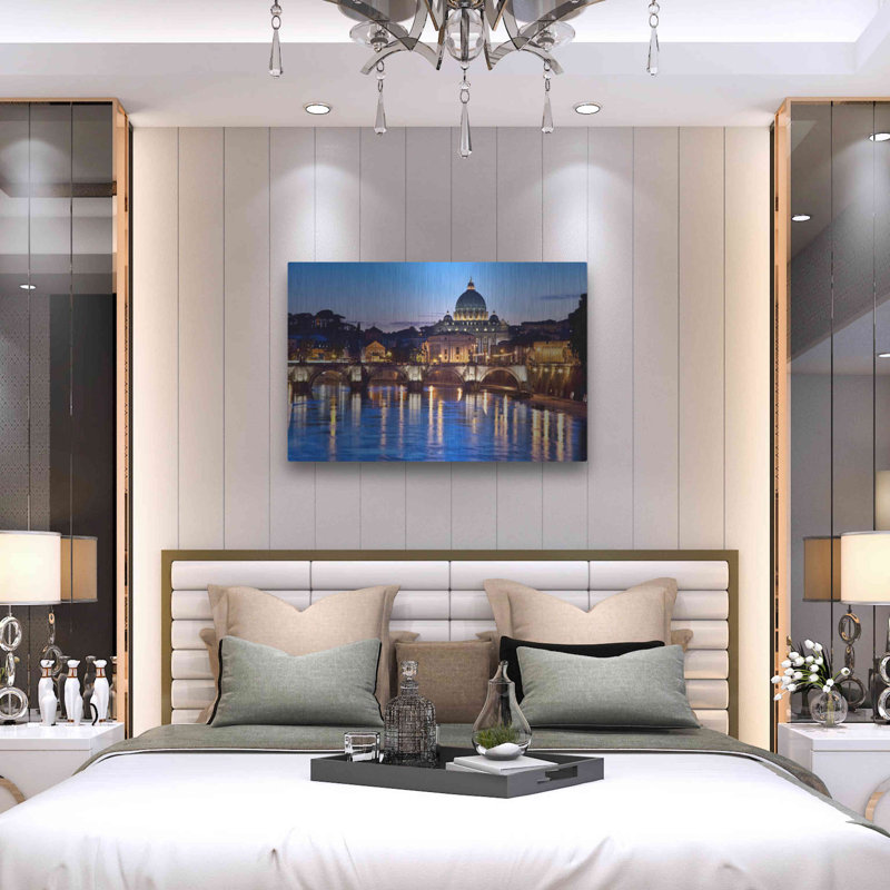 «Evening Reflections», art mural en métal, H 24 po x l 36 po