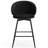 25" Swivel Upholstered Counter Height Bar Stools-2083223564