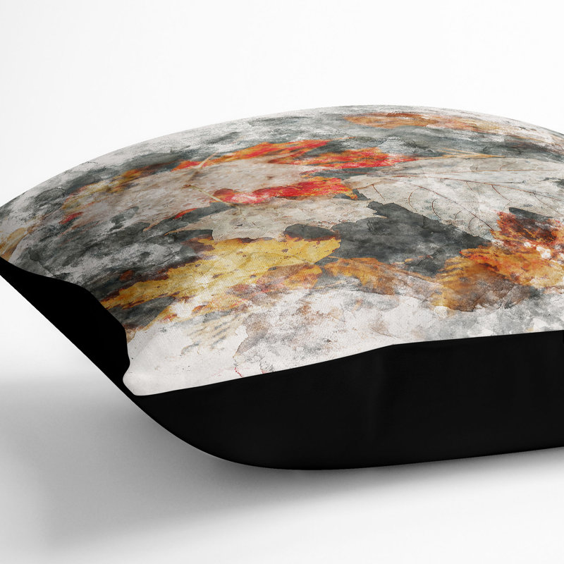 Square Cushion, Black, 55cm H x 55cm W x 20cm D