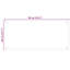 Dosseret de cuisine 2 pièces noir 35,43 x 15,75 po Vidaxl-120798533