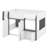 Modern Loft Bed with Playhouse Design & Storage-543320826