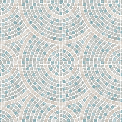 Papier peint mosaïque mirage