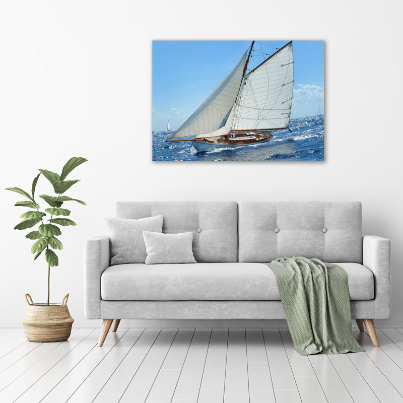 Yacht - Wrapped Canvas Print