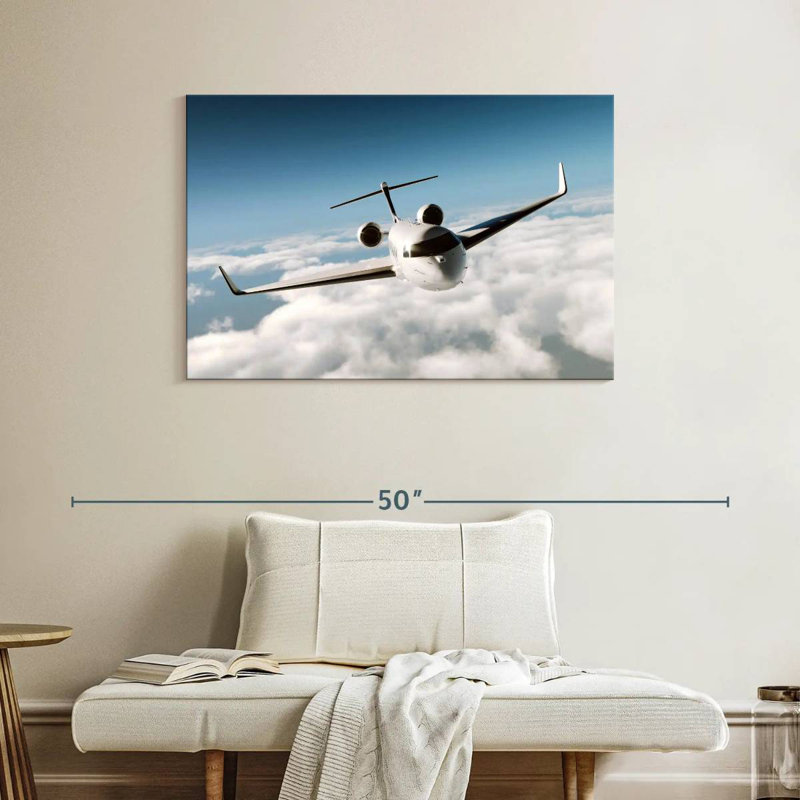 Vol en avion Mehar, H 26 po x l 39 po