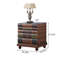 Commode d'appoint en bois rétro