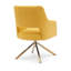 Fauteuil pivotant rembourré Breann-93705353