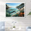 Paysage de plage sauvage sur toile-1638259222-1638259229