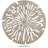 Beige Wood Handmade Intricately Carved Starburst Wall Decor-924248152