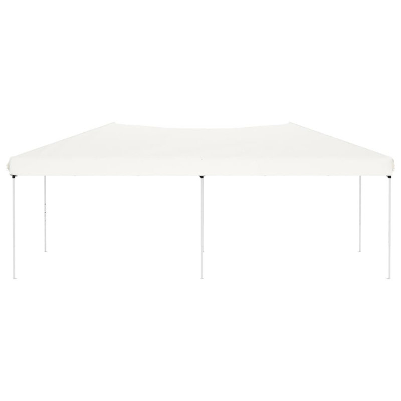 6m x 3m Steel Canopy, White
