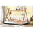 Tent Floor Bed With Triangle Structure