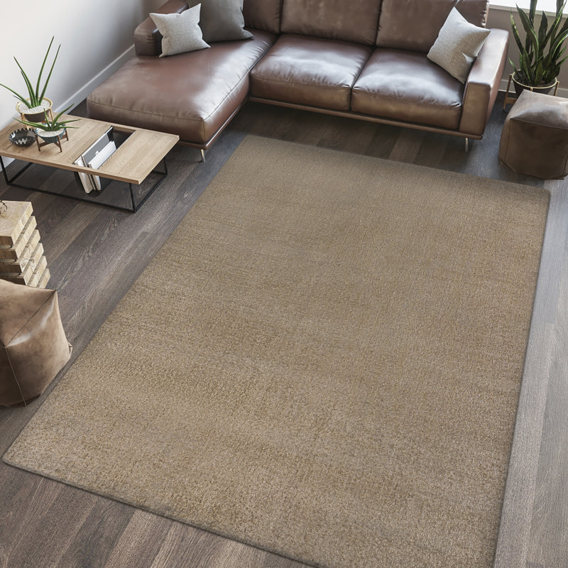 Tapis brun Twyla Classic, Rectangle 5 pi 3 po x 7 pi 7 po