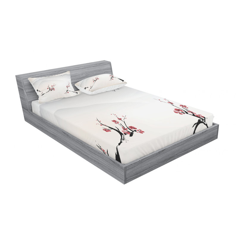 Microfiber Sheet Set, Full Sheet Set with Fitted Sheet