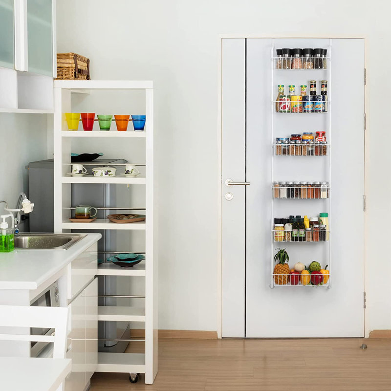 Organisateur de porte d'armoire Hodalis, Blanc