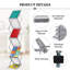 Aluminium Free Standing Magazine Rack