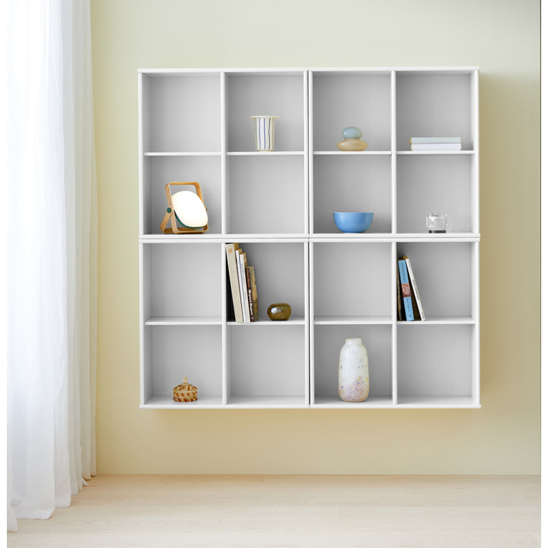 MIstral 140cm H x 140cm W Bookcase, White