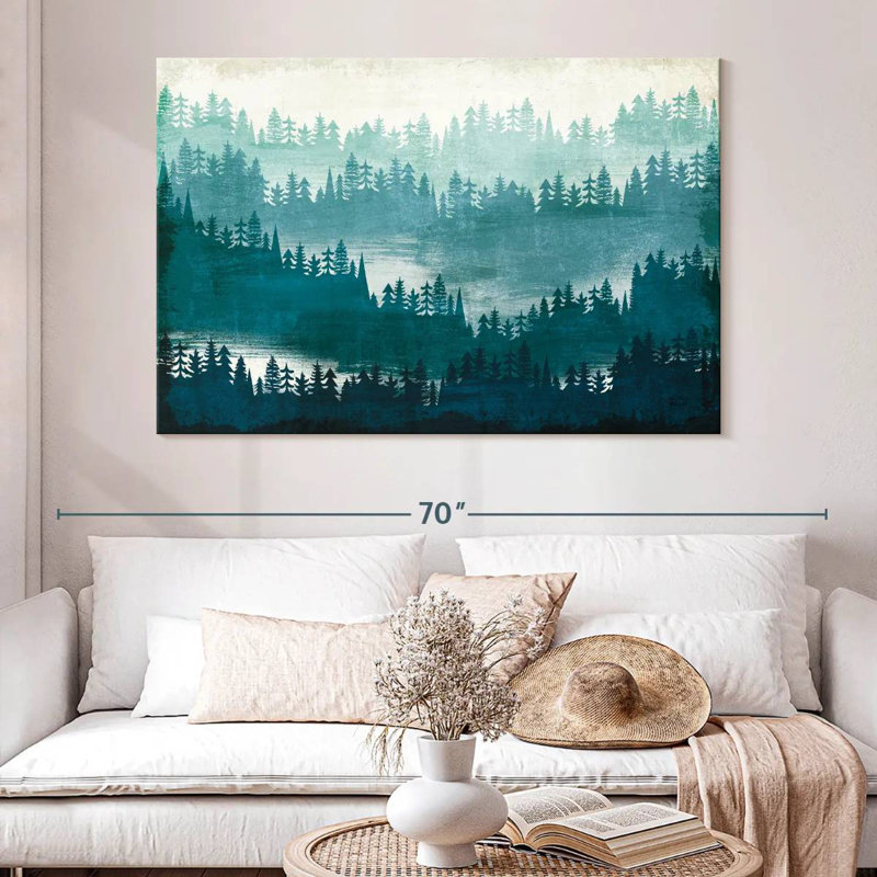 Alvord Abstract Mountainscape, 34" H x 51" W