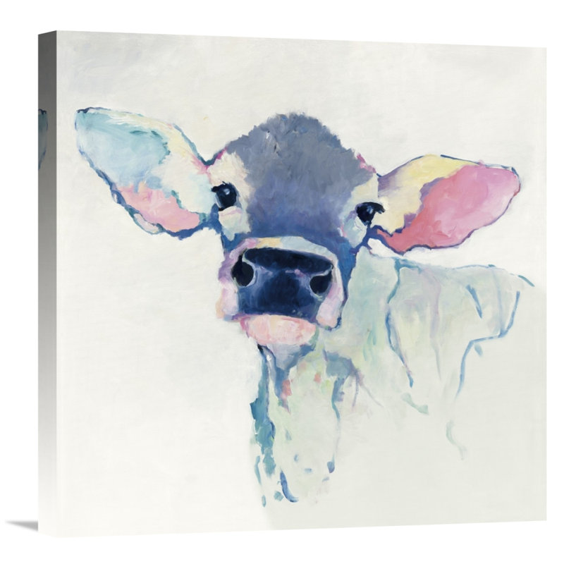 "Bessie" par Avery Tillmon - impression sur toile tendue, H 18 po x l 18 po x P 2 po, Toile tendue, Aucun mat