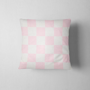 Checkered Holiday Pillow Cover