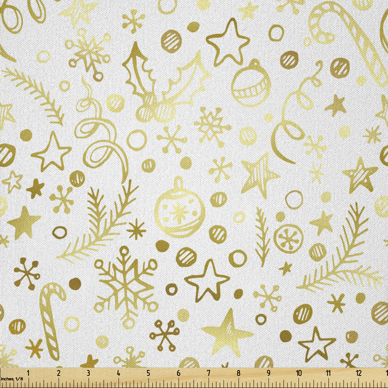 Bayne Swirls Stars and Snowflakes Multi-Purpose Fabric