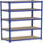 Nodab 35.51 " W Wall Mounted Shelving Unit