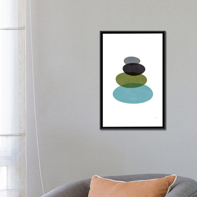 « modern pierres », impression sur toile