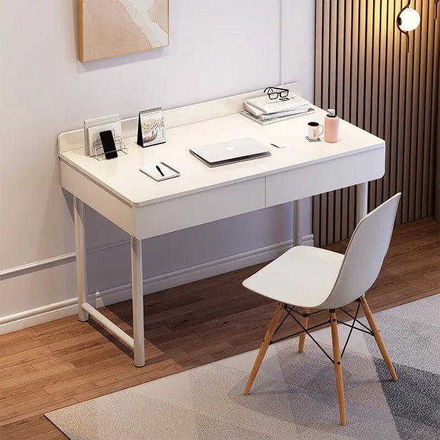 Computer Desk Home Desktop Office Table With Drawer Simple Modern Girl  Bedroom Student Writing Study Desk