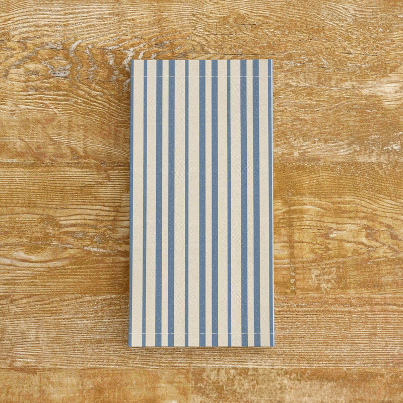 Weaver Cotton Striped Square Napkin