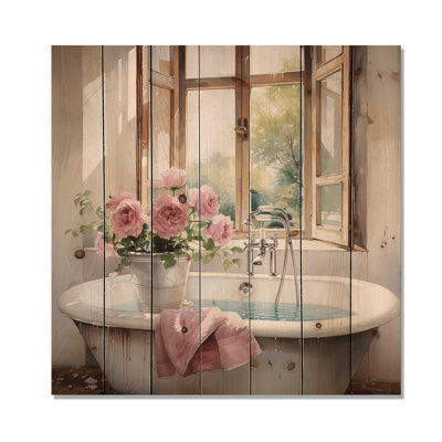 Heissen - Illustration Wood Wall Decor On Natural Pine Wood