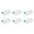 Sterilite Plastic Clear Stackable Latching Storage Box Container
