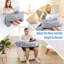 Coussin de lecture pour ordinateur portable, coussin de jeu pour accoudoir très grand pour adulte, coussin de bureau à hauteur réglable pour travailler, jouer, lire-2028761332