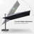 Jordin 11' x 15' Rectangular Cantilever Umbrella，Without Base-1324423974
