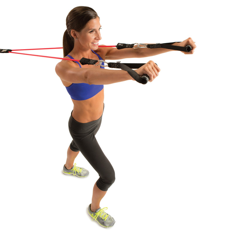 GoFit Black Resistance Bands / Pilates Bands