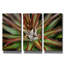 «Succulent VI» par Dennis Frates, art mural triptyque, 36 po x 24 po-1017788790