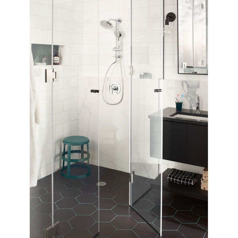 Moen Annex Rail Slide Bar Shower Pipe, Chrome