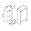 6 Pair Shoe Storage Cabinet