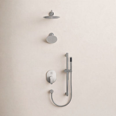 10" Dual Showerhead System with Handheld