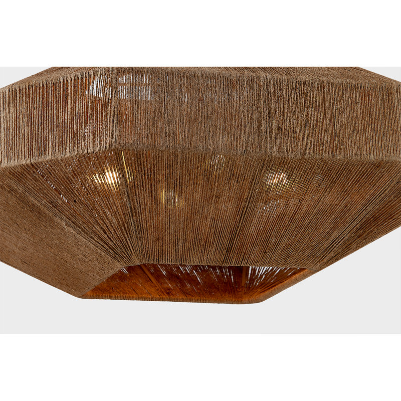 LAKEN Chandelier, 14.25" H x 24" W x 24" D