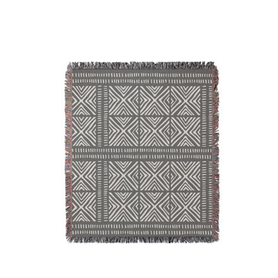 Thora Tribal Cotton Throw Blanket