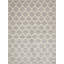Tapis à motif géométrique gris Molly-367715351