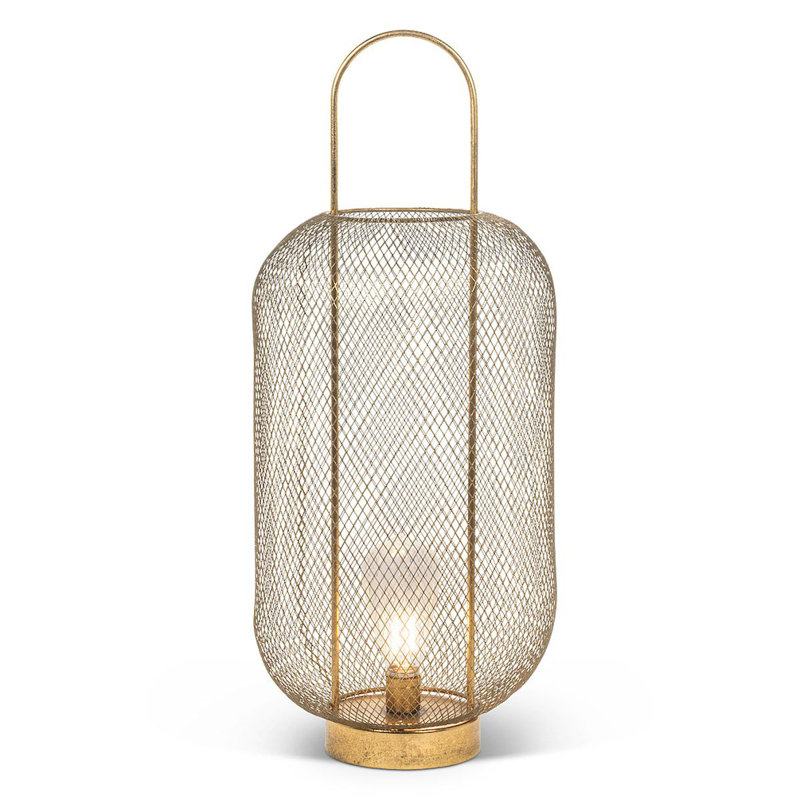 Metal Novelty Lamp, 22.5" H x 10" W x 4.5" D