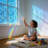 2PCS Window Film Privacy, Decorative No Glue Glass Sticker for Home Window,Static Cling Window Film for Front Door,Heat Control Anti UV,15.7x39.4Inch-681380643