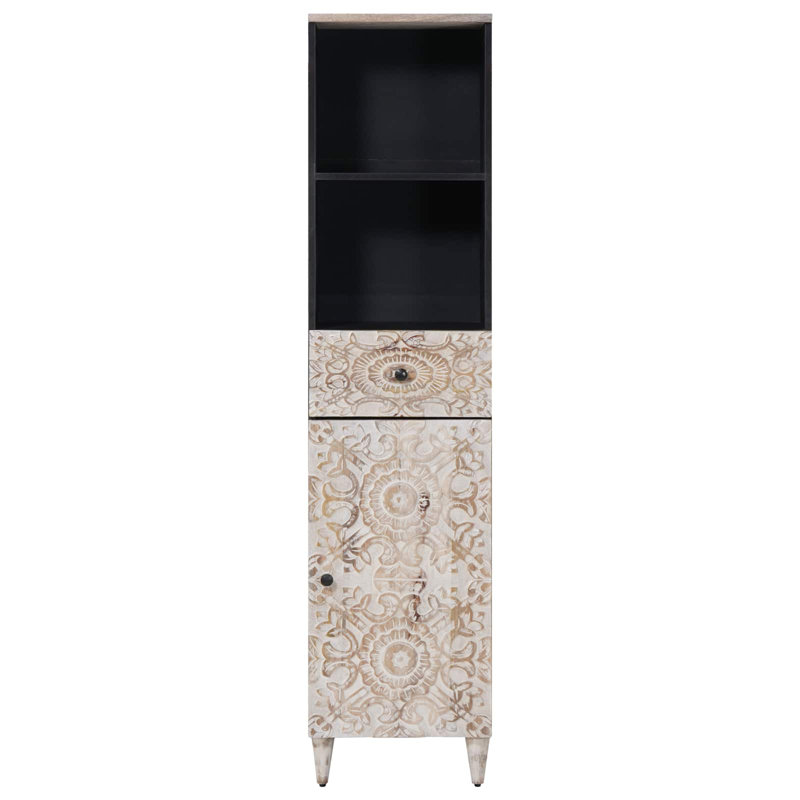 Solid Wood Bathroom Cabinet
