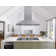 Core Zephyr Pro 36 In. 1200 CFM Island Mount Range Hood With LED Lighting In Stainless Steel