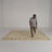 Anemone Greek Key Wool Shag Rug-1539562700