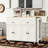 Kitchen Island With Extendable Dining Table-151604294
