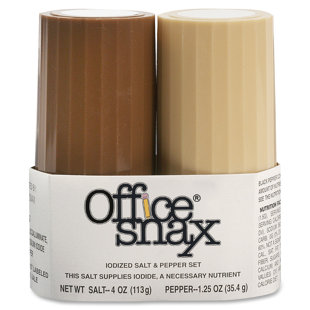 Ensemble d’agitateur à poivre et sel de snax office
