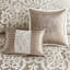 Couette Queen beige / 8 pièces - Literie de poids moyen - Luxe exceptionnel, confort toute l'année