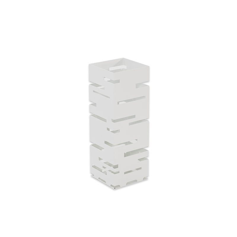 MODERN Metal Freestanding Umbrella Stand, White